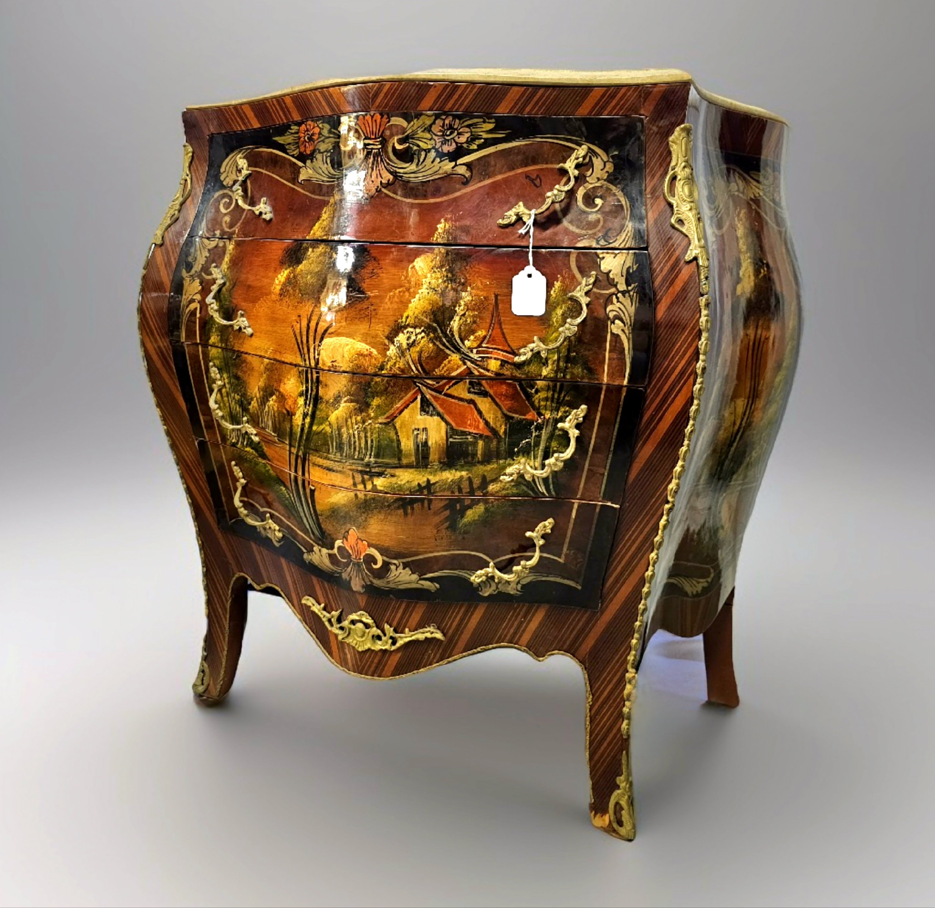 Classical drawer console