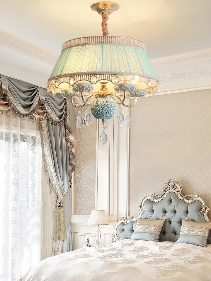 Isabelle Blue Chandelier