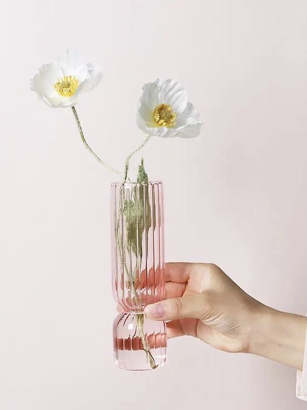 slim long vase (Pink)