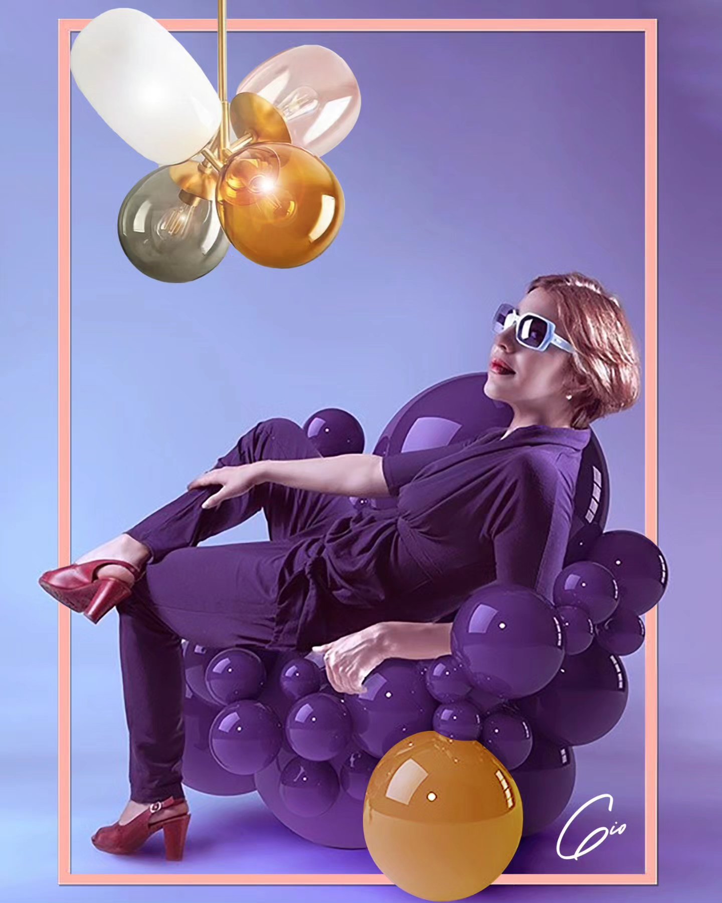 Des Ballons pendant